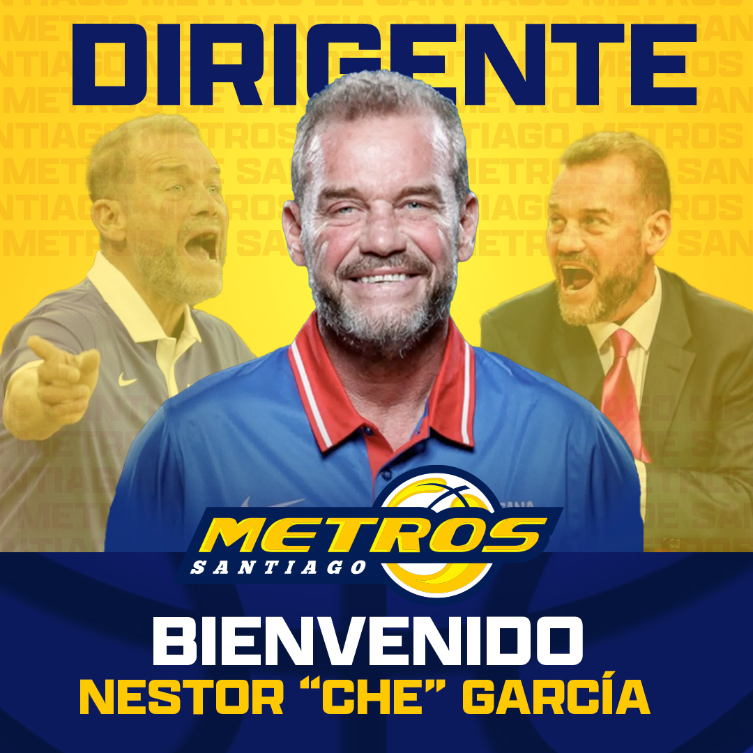 Che García, con Metros de Santiago.